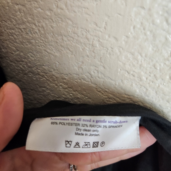 MM LaFleur Black Twill Blazer Business Office Tamar Longline Jacket Size 16 - Picture 7 of 13